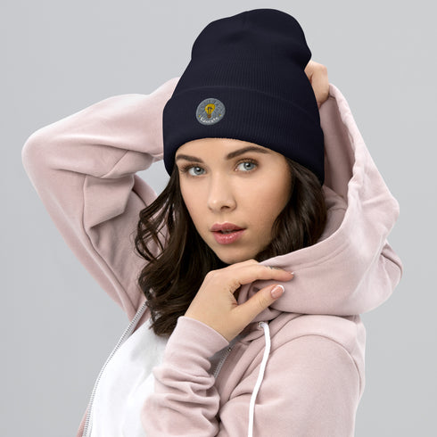 Sunset Glow Beanie - A Splash of Warmth and Style! | Cuffed Beanie